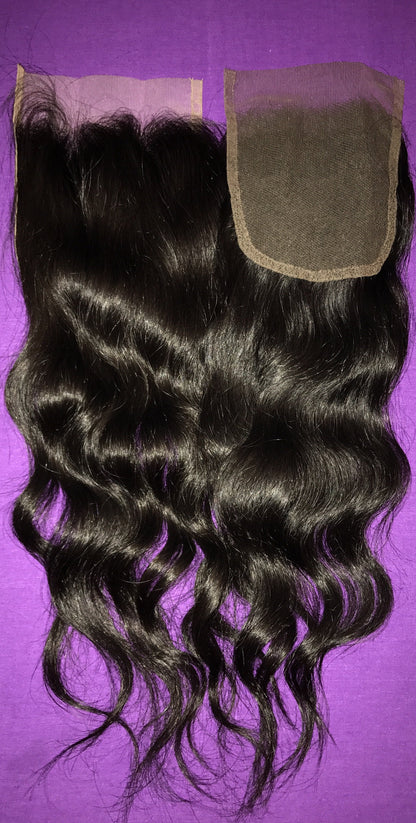 RAW CAMBODIAN BODY WAVE CLOSURES